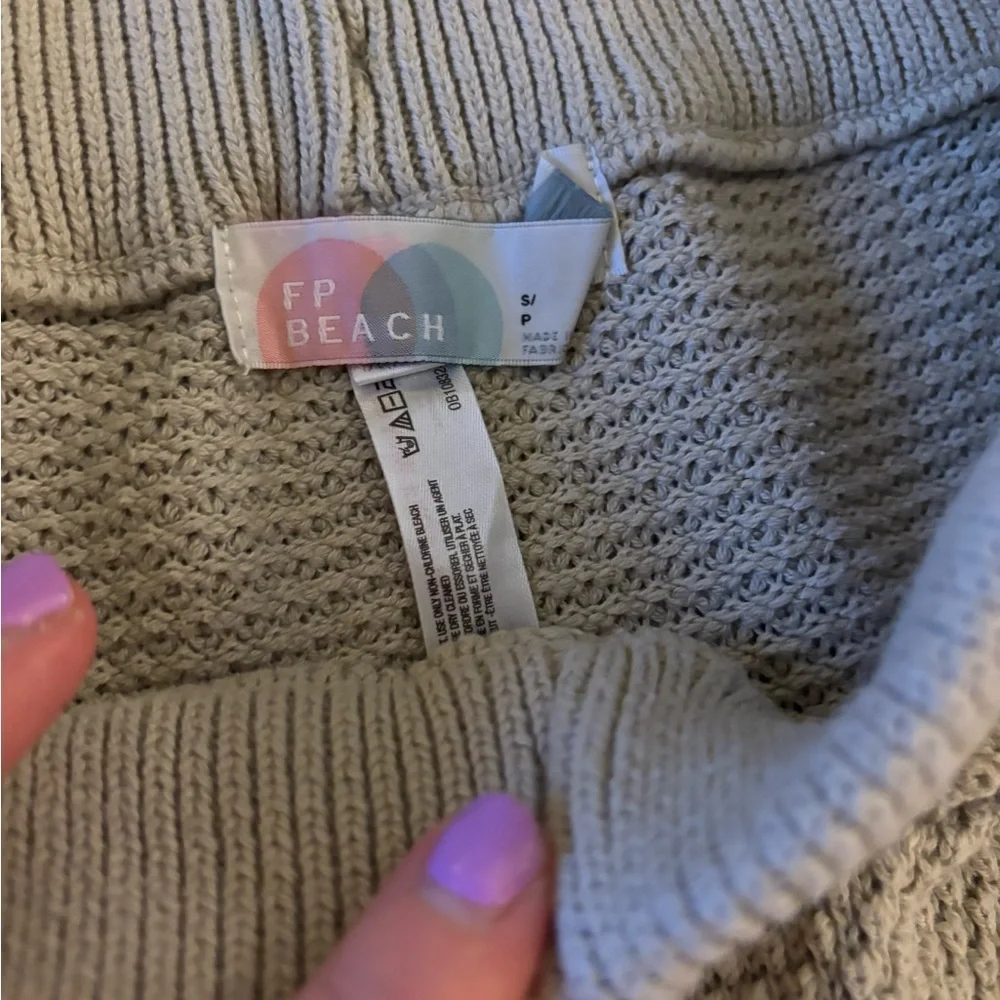 Cozy Sage Waffle Knit Lounge Set Hailee Sweater Set - Picture 11 of 12